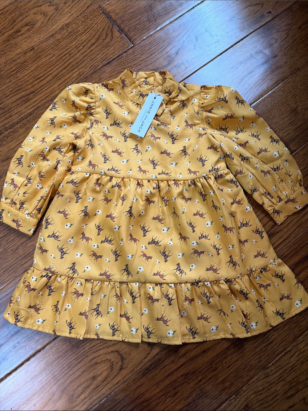 Janie and Jack Equestrian Dress